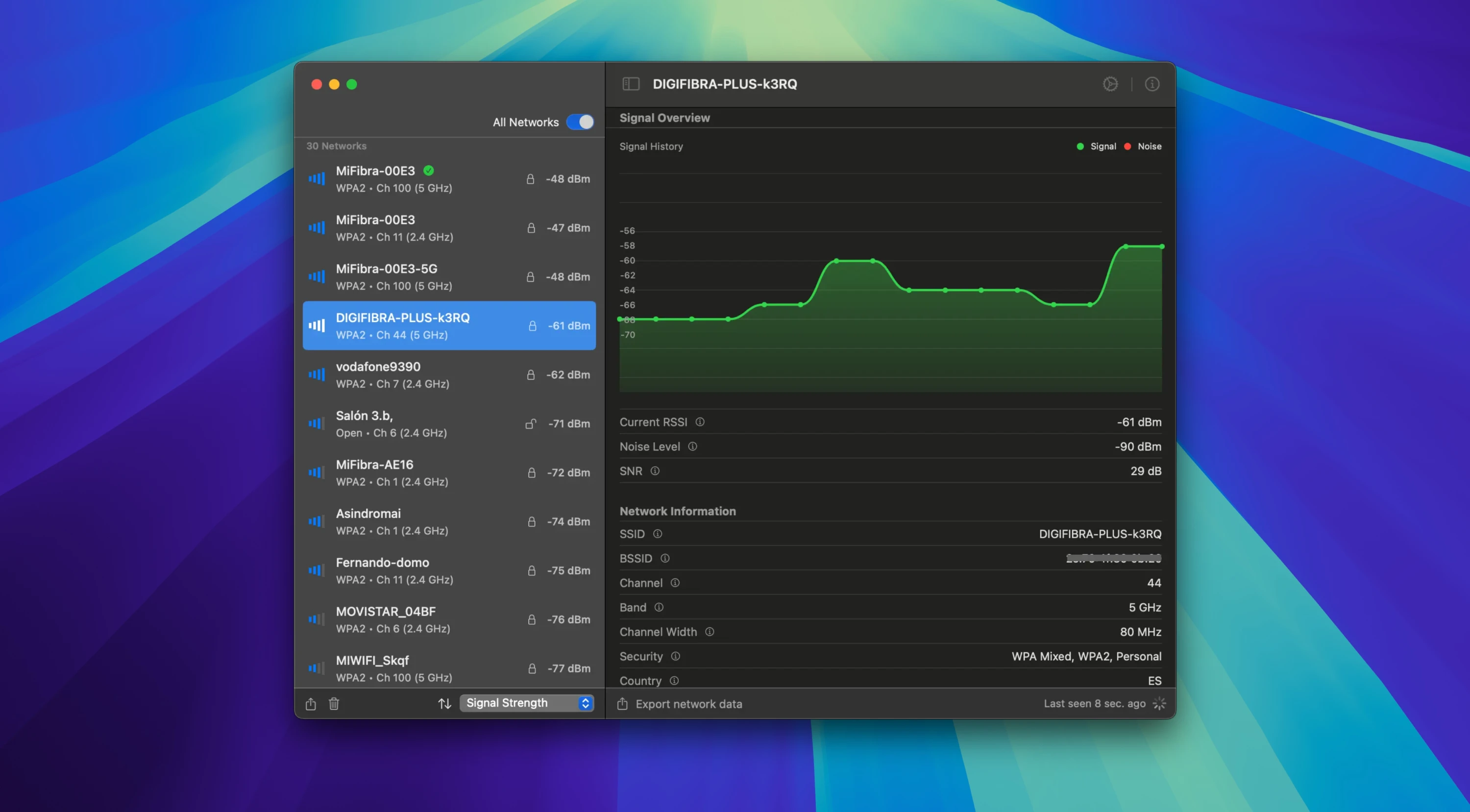 WiFiRadar Pro screenshot 1